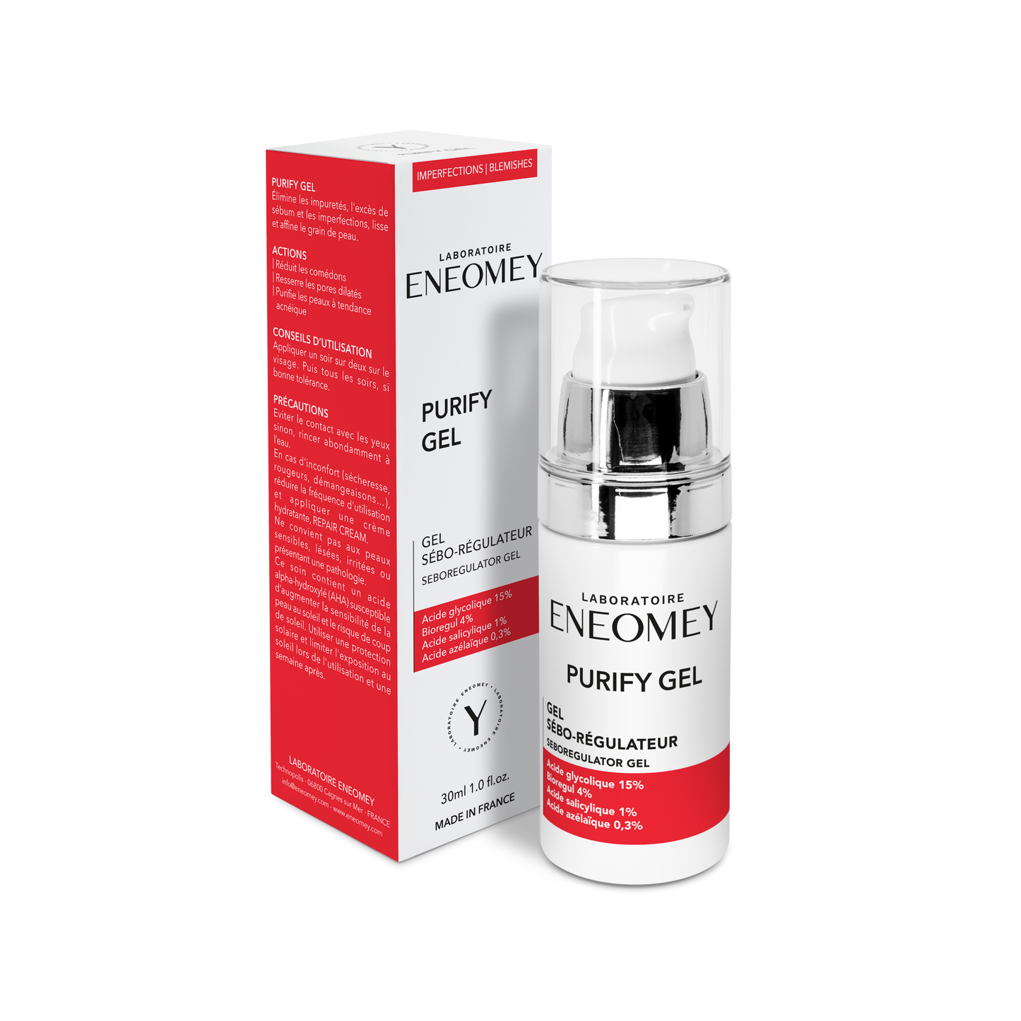 ENEOMEY Purify gel 30ml - Exp 10/25